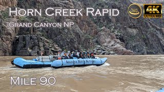 Horn Creek Rapid - Mile 90 - Grand Canyon NP - Colorado River - V360