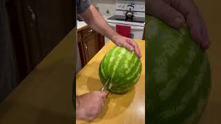 First watermelon. Fail.