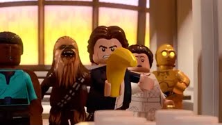 Han throws a banana at Vader - LEGO Star Wars: The Skywalker Saga