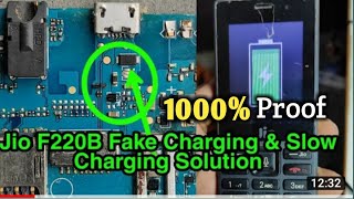 jio f220b charging not store| jio  F220B fake charging slow charging problem solution| jio phone