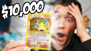 MY MOST EXPENSIVE PULL - $10,000 BASE SET CHARIZARD - POKEMON BOX BREAK PART 3