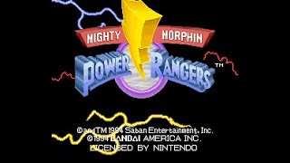 Mighty Morphin Power Rangers [SNES]