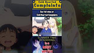 What is Summer Time Rendering #animeshorts #summertimerendering