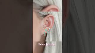 Blue Opal Beauty: Crafting Stunning Ear Stacks | Erica Jewels | Piercing Jewelry