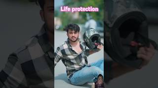 Helmet apki life bcha skta h⛑️🫶🥰#trendingshorts #bestidea # Nabila's Reactions