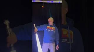 Make Mine A TRIPLE! TRI-STAR Pixel Lightsaber #bright #shorts #shortsvideo