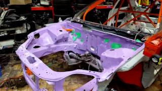 Honda Civic EK Hatch race car build