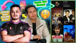 Tonde Gamer Supporting To Cr7 Horaa😱|| Cr7 Horaa Channel Difficult To Back💔 | Cr7 Create New Channel