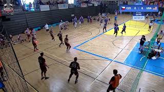 Czechia vs United States / Cloth Men / Dodgeball World Championships 2024