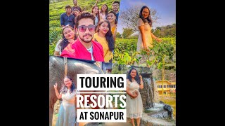 Touring resorts at Sonapur #Spring valley resort #Brahmaputra Jungle Resort #Tapesia tea bagan