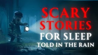 6+ Hours of Scary Stories for a Rainy Night | Black Screen with Rain Sounds Vol. 2