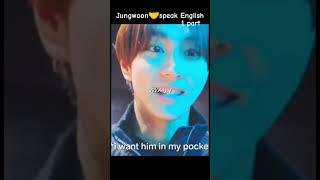 jungwoon speak English very cute #jungwoon #enhypen #kpop #funny