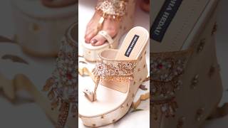 new trending beautiful collection of Bridal Sandals 👠 #heels #sandals #fashion #wedding #shorts #yt