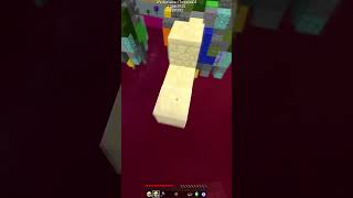 3.9 no clutch #minecraft #bridge #bedlessnoob #shorts #doogile #bridgerland #mcplayhd