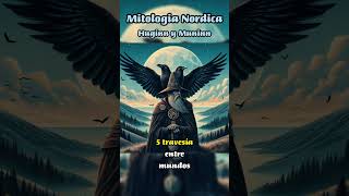 Descubriendo la Mitología Nórdica: Huginn y Muninn, los Cuervos de Odín 🌌✨ PARTE 3