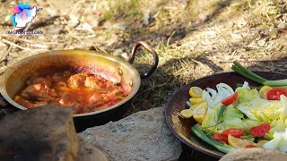 Chicken Recipe Cooking in Nature | cooking in village | آشپزی در طبیعت - طرز تهیه قورمه مرغ