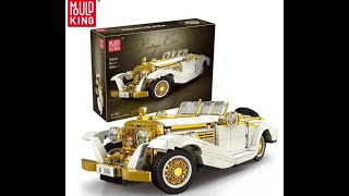 MOULD KING Building Blocks The MOC K500 Vintage Car From Wish Unboxing