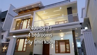 ഭംഗിയുള്ള നല്ല രീതിയിൽ finish ചെയ്തിരിക്കുന്ന 2400 Sq ft 4bedrooms house for sale | Easy city access