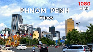 Phnom Penh 2022 tour around the city || Cambodia city tour 2022 || Driving Tour 2022