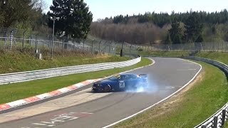 Highlights Touristenfahrten Almost CRASH, ACTION, Drift & Spin 09.04.2017 Nordschleife