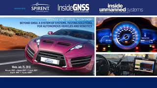 InsideGNSS Webinar Autonomous Vehicles and Robotics 07 25 18 Recording