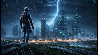 RAIN CITY – Extremely relaxing cyberpunk ambient music with rain ambience (Season 19!)