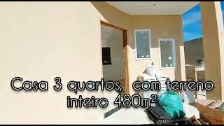 casa com terreno inteiro 480m2 - 3 quartos sendo 1 suíte em Itaipuaçu