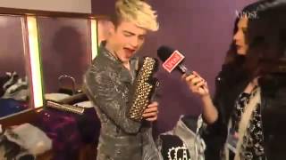 Jedward on Xposé 30.11.2012 Cheerios Childline Concert