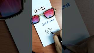 O + 33😱 #shorts #trending #art #viralvideo #shortsfeed #creative #drawing #youtubeshorts #shortvideo