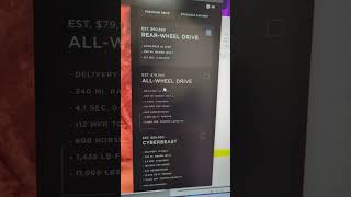 Tesla Cybertruck Pricing! it's live people.