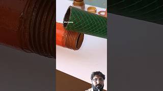 Remember this Plumbers Trick. HOW to Connect a house to a large pipe?#viral#shorts