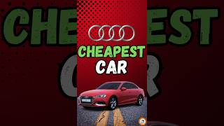 Audi's cheapest car 💯 #shortsfeed #shorts