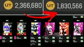 WE JUST MADE 500K WORTH OF UPGRADES TO OUR NMS SQUAD!!|  MADDEN 25 ULTIMATE TEAM NMS