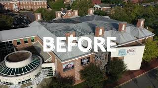 Before and After of TPO And Composite Slate Install | G and Bros Roofing LLC | Dover DE