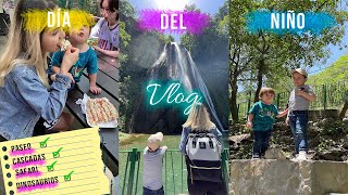 Primera vez de Santi en Monterrey..| Vlog. Dia del niño ♥