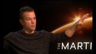 Matt Damon on "The Martian"