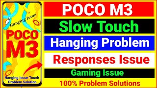 Fix Ghost Touch Problem On Poco M3 | Poco M3 Touch Problem | Poco M3 Slow Touch Response |Poco M3/M2