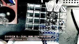 Division 6 Dual Mini Synthesizer - Time Lapse Build