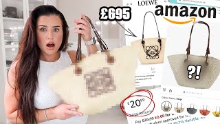 I Bought The VIRAL DUPE Designer Basket Bag on AMAZON | This Is What Arrived...