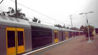 Cityrail Tangara T set T39 departing Como