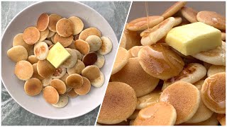 Mini Pancake Cereal Recipe | How to Make Mini Pancakes (Tiktok Viral) | Juicy Cookin