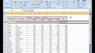 10 Formatting Rows, Columns and Sheets