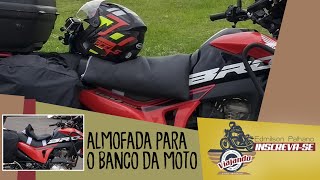 Bolsa para banco da moto