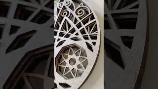 Dream Catcher design for Laser Cutting #lasercut #lasercutting #craft #dxf #art #lasercnc #cnc