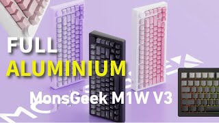 Better than the GMMK? Monsgeek M1 V3 All Aluminium Mechanical Gaming Keyboard