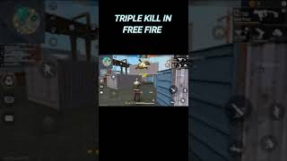 FREE FIRE BEST TRIPLE KILL CLUTCH WITH VECTOR 😱 | GAMES WITH SALMAN ! | #SHORTS