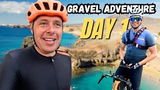 Gravel Cycling Across Lanzarote In 1 Day.