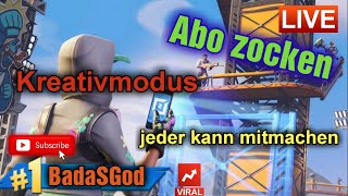 Fortnite abo zocken |  Kreativ | Just chatting