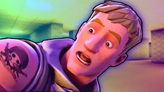 Glitching into the Fortnite Backrooms