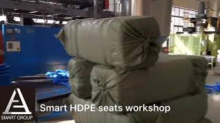 HDPE stadium seat workshop